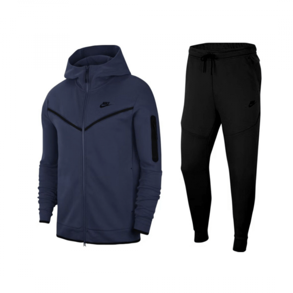 NIKE Tech, bluedark-black-grey