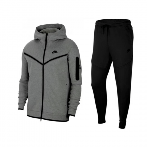 NIKE Tech, greydark-black