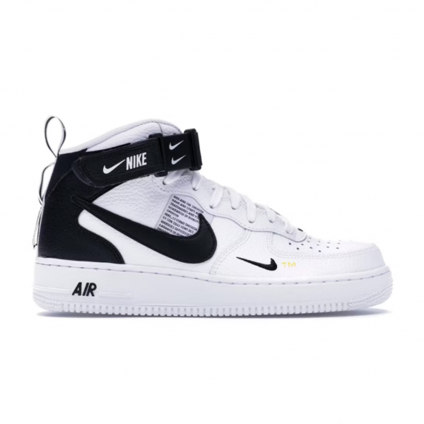 Air Force 1 Mid Utility, white-black