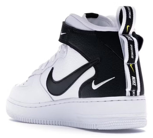 Air Force 1 Mid Utility, white-black - Imagen 4