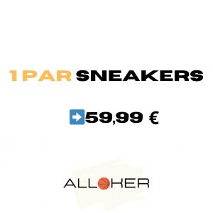 1 PAR SNEAKERS