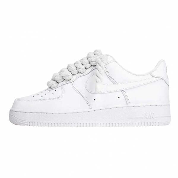 Air Force 1, rope laces white