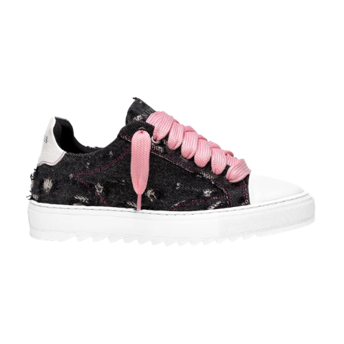 NM, white-black-pink-white